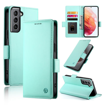 Samsung Galaxy S21 5G Magnetic Leather Wallet Case with Card Slots, Stand Function & Full Protection