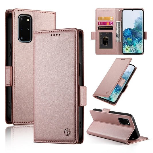 Samsung Galaxy S20+ 5G Magnetic Leather Wallet Case with Card Slots, Stand Function & Full Protection