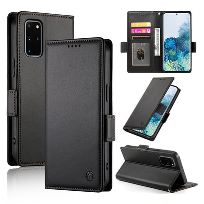 Samsung Galaxy S20+ 5G Magnetic Leather Wallet Case with Card Slots, Stand Function & Full Protection