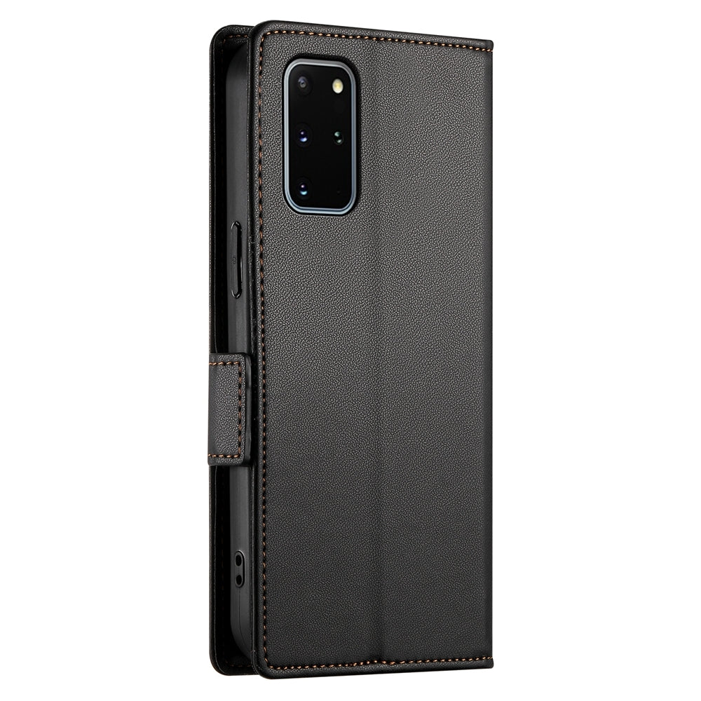 Samsung Galaxy S20+ 5G Magnetic Leather Wallet Case with Card Slots, Stand Function & Full Protection