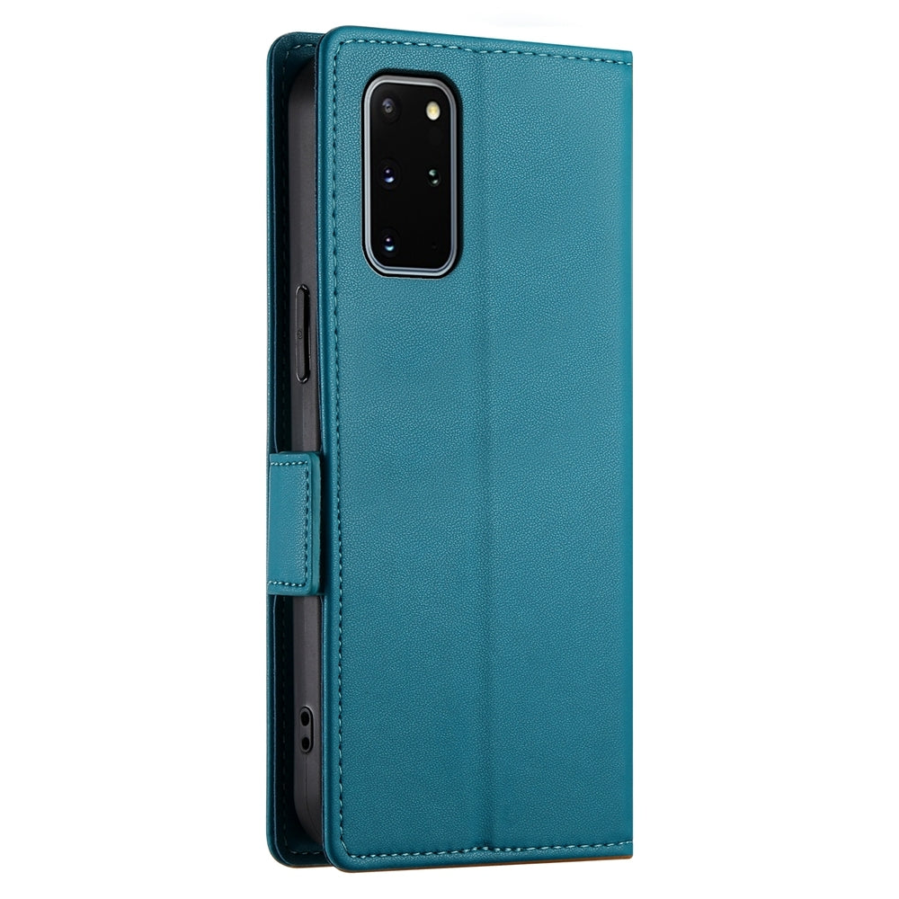 Samsung Galaxy S20+ 5G Magnetic Leather Wallet Case with Card Slots, Stand Function & Full Protection