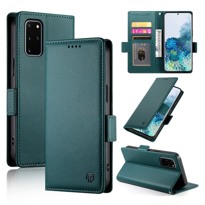 Samsung Galaxy S20+ 5G Magnetic Leather Wallet Case with Card Slots, Stand Function & Full Protection