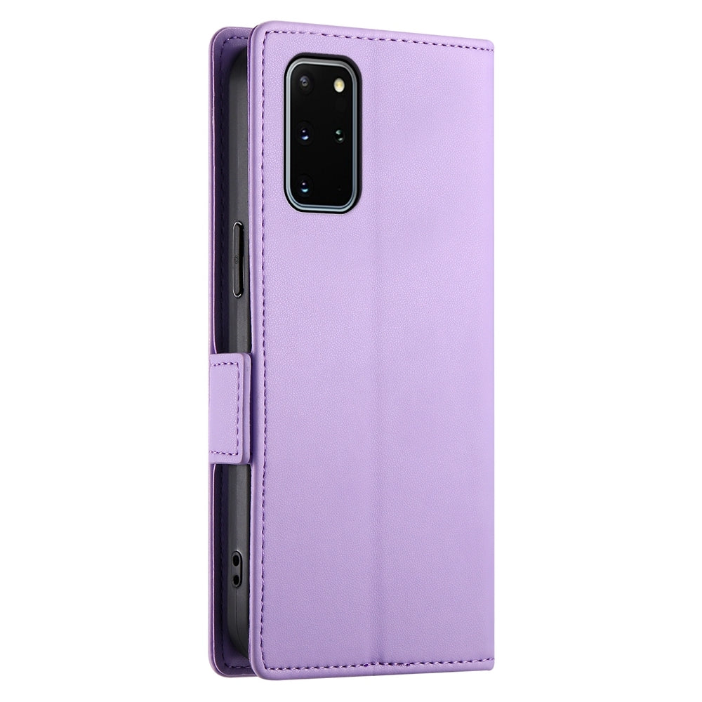 Samsung Galaxy S20+ 5G Magnetic Leather Wallet Case with Card Slots, Stand Function & Full Protection