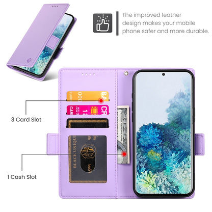 Samsung Galaxy S20+ 5G Magnetic Leather Wallet Case with Card Slots, Stand Function & Full Protection