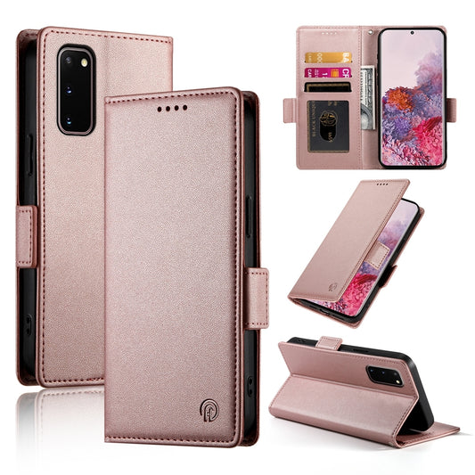 Samsung Galaxy S20 5G Magnetic Leather Wallet Case with Card Slots, Stand Function & Full Protection