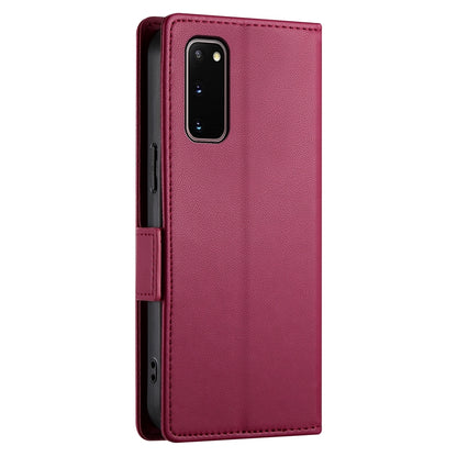 Samsung Galaxy S20 5G Magnetic Leather Wallet Case with Card Slots, Stand Function & Full Protection