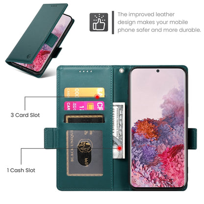 Samsung Galaxy S20 5G Magnetic Leather Wallet Case with Card Slots, Stand Function & Full Protection