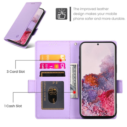 Samsung Galaxy S20 5G Magnetic Leather Wallet Case with Card Slots, Stand Function & Full Protection