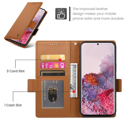 Samsung Galaxy S20 5G Magnetic Leather Wallet Case with Card Slots, Stand Function & Full Protection
