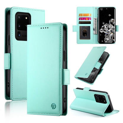 Samsung Galaxy S20 Ultra 5G Magnetic Leather Wallet Case with Card Slots, Stand Function & Full Protection