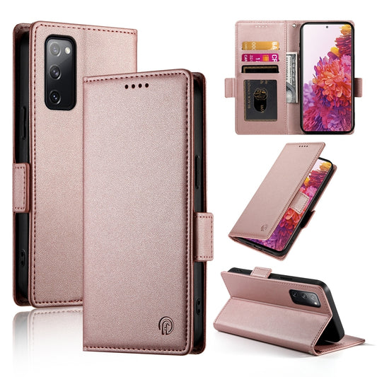 Samsung Galaxy S20 FE 5G Magnetic Leather Wallet Case with Card Slots, Stand Function & Full Protection