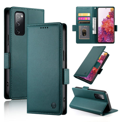 Samsung Galaxy S20 FE 5G Magnetic Leather Wallet Case with Card Slots, Stand Function & Full Protection