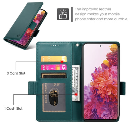 Samsung Galaxy S20 FE 5G Magnetic Leather Wallet Case with Card Slots, Stand Function & Full Protection