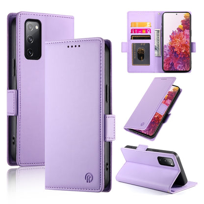 Samsung Galaxy S20 FE 5G Magnetic Leather Wallet Case with Card Slots, Stand Function & Full Protection