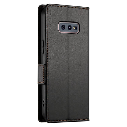 Samsung Galaxy S10e Magnetic Leather Wallet Case with Card Slots, Stand Function & Full Protection