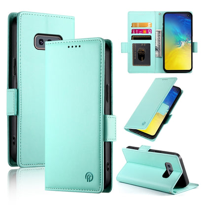 Samsung Galaxy S10e Magnetic Leather Wallet Case with Card Slots, Stand Function & Full Protection