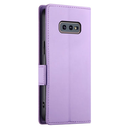 Samsung Galaxy S10e Magnetic Leather Wallet Case with Card Slots, Stand Function & Full Protection
