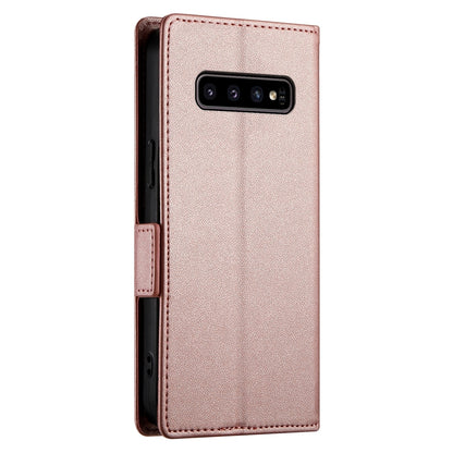 Samsung Galaxy S10 Magnetic Leather Wallet Case with Card Slots, Stand Function & Full Protection