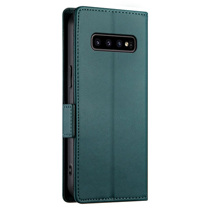 Samsung Galaxy S10 Magnetic Leather Wallet Case with Card Slots, Stand Function & Full Protection