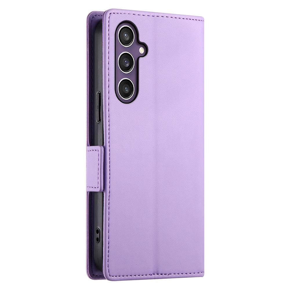 Samsung Galaxy S25 5G Magnetic Leather Wallet Case with Card Slots, Stand Function & Full Protection