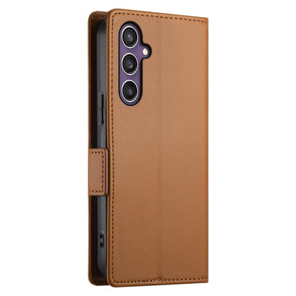 Samsung Galaxy S25 5G Magnetic Leather Wallet Case with Card Slots, Stand Function & Full Protection