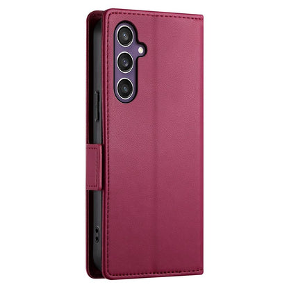 Samsung Galaxy S25+ 5G Magnetic Leather Wallet Case with Card Slots, Stand Function & Full Protection