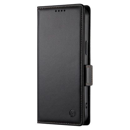 Samsung Galaxy S25 Ultra 5G Magnetic Leather Wallet Case with Card Slots, Stand Function & Full Protection