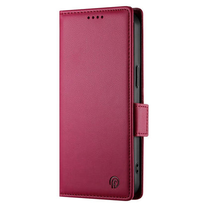 Samsung Galaxy S25 Ultra 5G Magnetic Leather Wallet Case with Card Slots, Stand Function & Full Protection