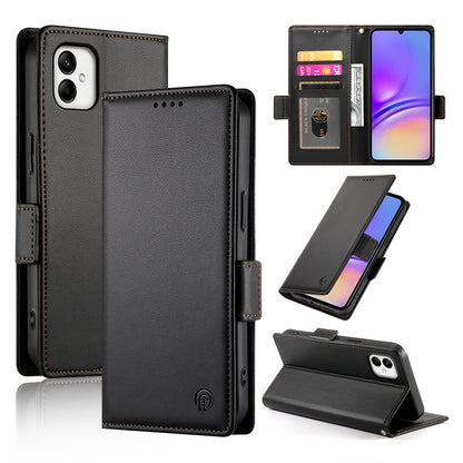 Samsung Galaxy A05 Magnetic Leather Wallet Case with Card Slots, Stand Function & Full Protection
