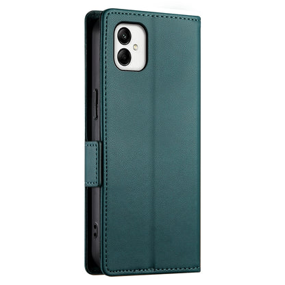 Samsung Galaxy A05 Magnetic Leather Wallet Case with Card Slots, Stand Function & Full Protection