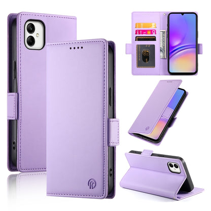 Samsung Galaxy A05 Magnetic Leather Wallet Case with Card Slots, Stand Function & Full Protection