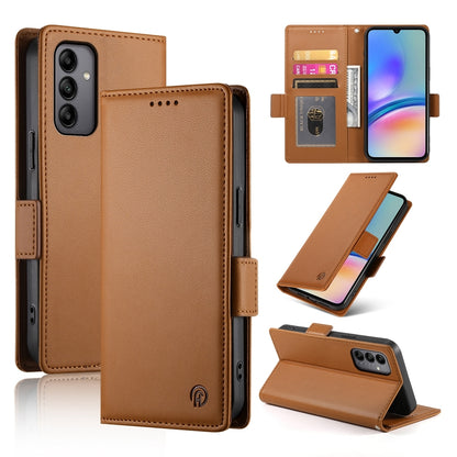 Samsung Galaxy A05s Magnetic Leather Wallet Case with Card Slots, Stand Function & Full Protection