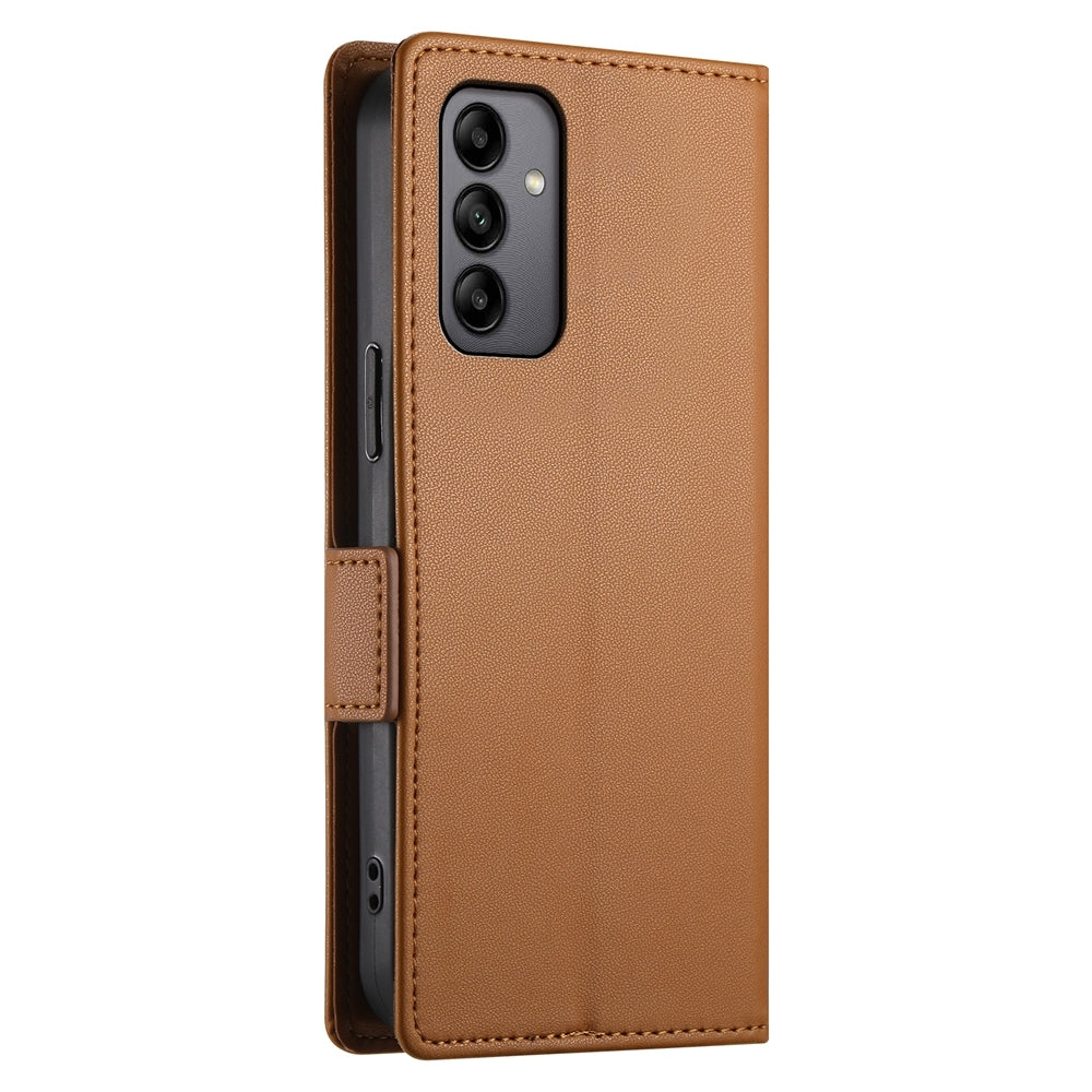 Samsung Galaxy A05s Magnetic Leather Wallet Case with Card Slots, Stand Function & Full Protection