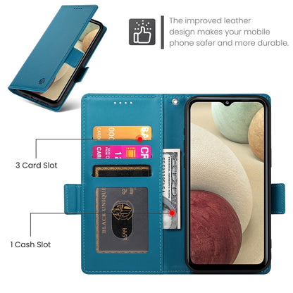 Samsung Galaxy A12 5G Magnetic Leather Wallet Case with Card Slots, Stand Function & Full Protection