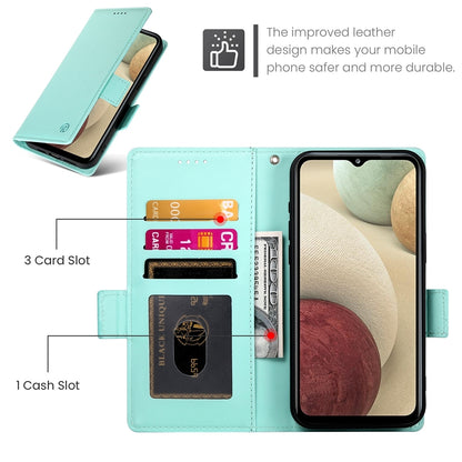 Samsung Galaxy M12 Magnetic Leather Wallet Case with Card Slots, Stand Function & Full Protection
