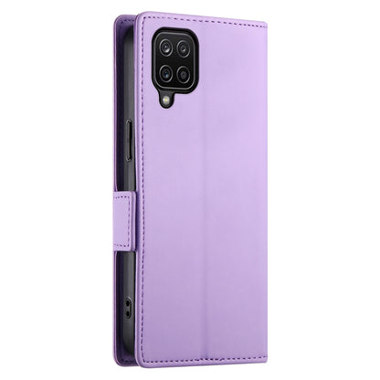 Samsung Galaxy M12 Magnetic Leather Wallet Case with Card Slots, Stand Function & Full Protection