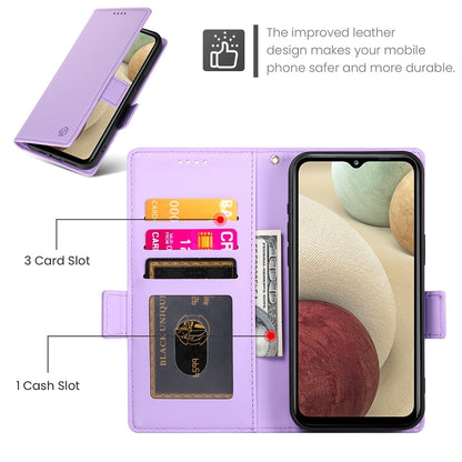 Samsung Galaxy M12 Magnetic Leather Wallet Case with Card Slots, Stand Function & Full Protection