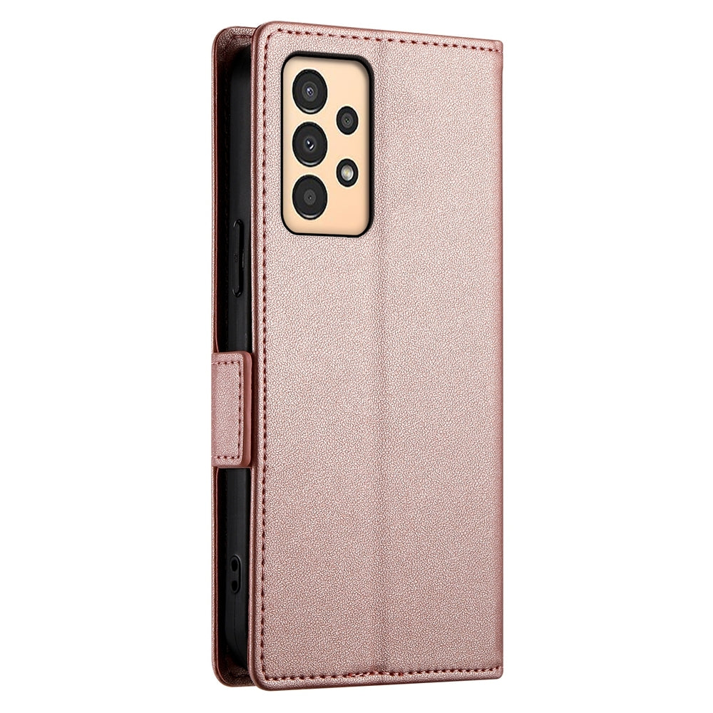 Samsung Galaxy A04s Magnetic Leather Wallet Case with Card Slots, Stand Function & Full Protection