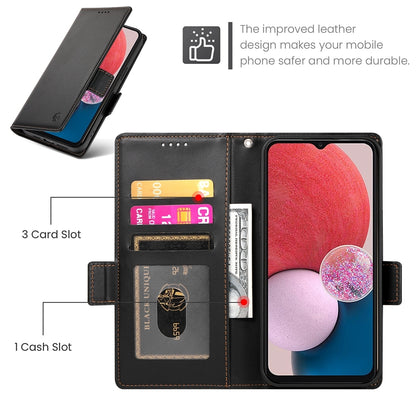 Samsung Galaxy A13 4G/5G Magnetic Leather Wallet Case with Card Slots, Stand Function & Full Protection