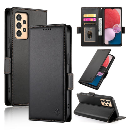 Samsung Galaxy A04s Magnetic Leather Wallet Case with Card Slots, Stand Function & Full Protection