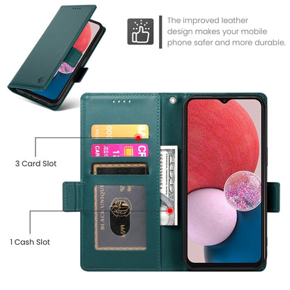 Samsung Galaxy A13 4G/5G Magnetic Leather Wallet Case with Card Slots, Stand Function & Full Protection