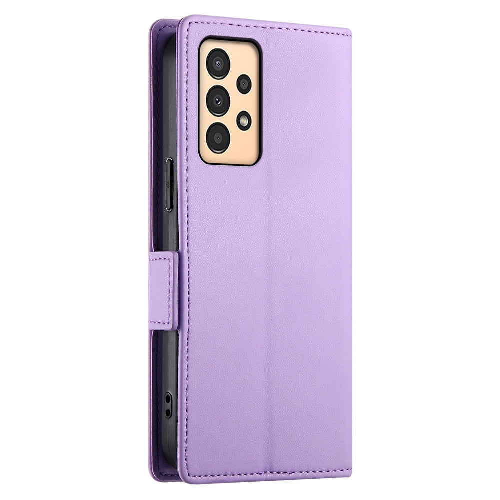 Samsung Galaxy A04s Magnetic Leather Wallet Case with Card Slots, Stand Function & Full Protection