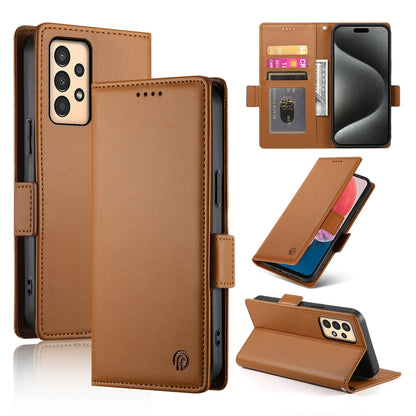 Samsung Galaxy A13 4G/5G Magnetic Leather Wallet Case with Card Slots, Stand Function & Full Protection