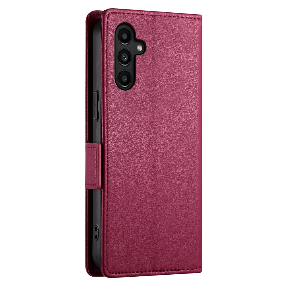 Samsung Galaxy A14 4G/5G Magnetic Leather Wallet Case with Card Slots, Stand Function & Full Protection