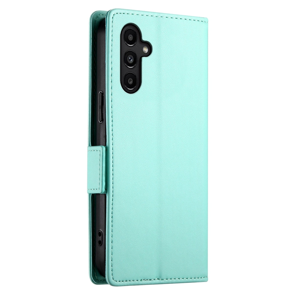 Samsung Galaxy A14 4G/5G Magnetic Leather Wallet Case with Card Slots, Stand Function & Full Protection