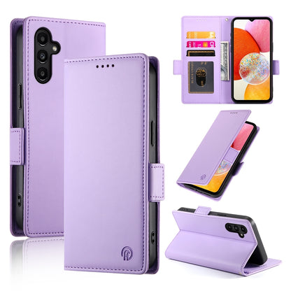 Samsung Galaxy A14 4G/5G Magnetic Leather Wallet Case with Card Slots, Stand Function & Full Protection