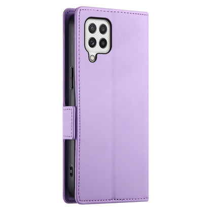 Samsung Galaxy A22 4G Magnetic Leather Wallet Case with Card Slots, Stand Function & Full Protection