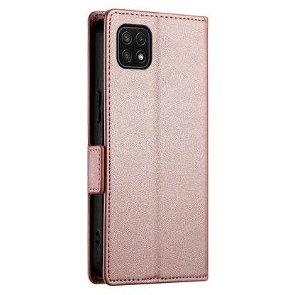 Samsung Galaxy A22 5G Magnetic Leather Wallet Case with Card Slots, Stand Function & Full Protection