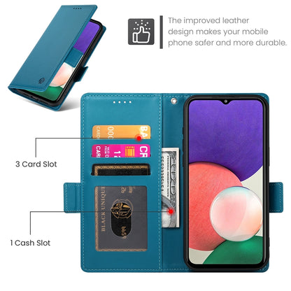 Samsung Galaxy F42 5G Magnetic Leather Wallet Case with Card Slots, Stand Function & Full Protection