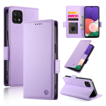 Samsung Galaxy A22 5G Magnetic Leather Wallet Case with Card Slots, Stand Function & Full Protection